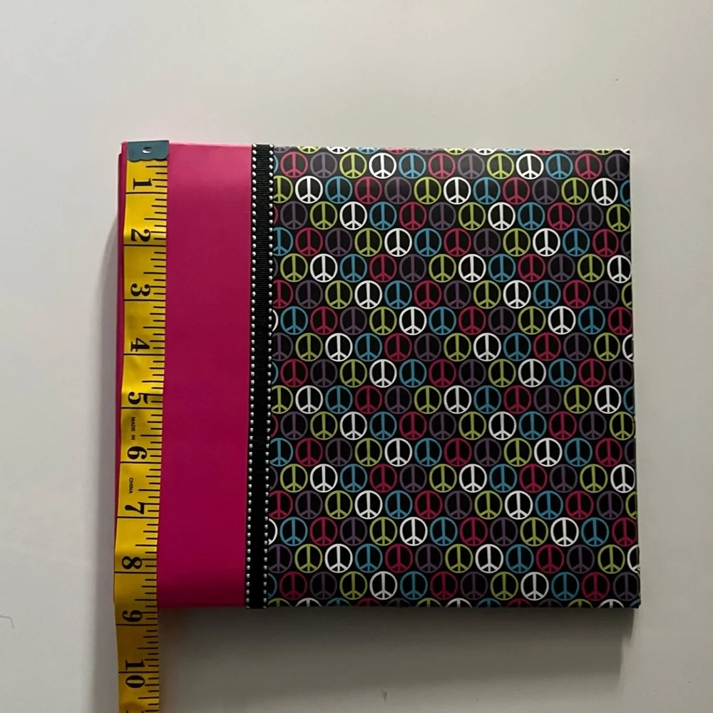 Y2K Pink and Peace Sign Photo Album